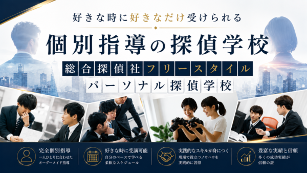 総合探偵社フリースタイルの探偵学校