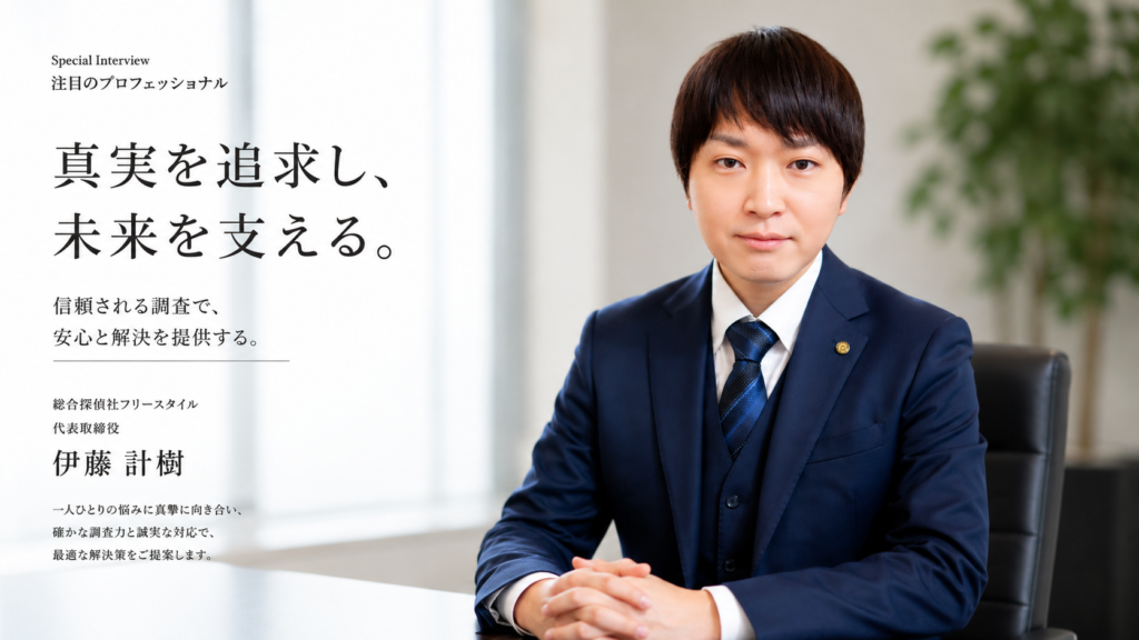 総合探偵社代表