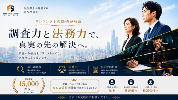 調査と法務の総合探偵社フリースタイル
