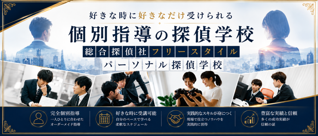 フリースタイル探偵学校バナー